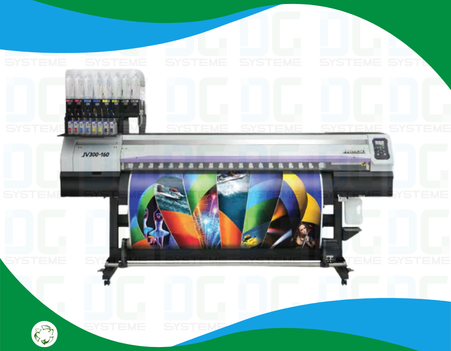 Imprimante éco-solvant Mimaki JV300-160 reconditionnée par DG Système